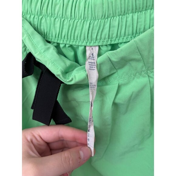 Lululemon Spring Break Away 3” Shorts Swift Drawstring Green Mid-Rise Size 4 - Picture 8 of 10